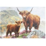 View Highland Cow Jigsaw Puzzle 1000pc Details Challenge yourself with this delightful 1000-piece Highland Cow Jigsaw Puzzle