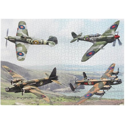 1000-Piece Planes Jigsaw Puzzle