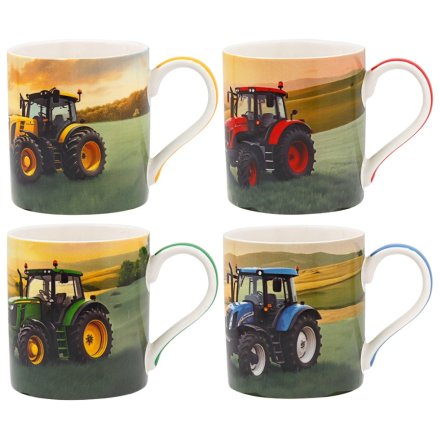 13cm Tractors Mug, 4/A 
