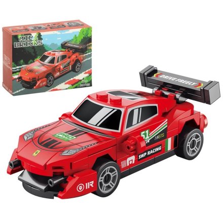 Lego Mini Bricks Racing Car 