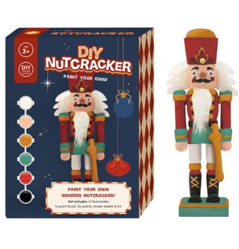 Create a festive vibe with this DIY Christmas Nutcracker ornament for your holiday decor.