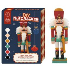Add a personal touch to your holiday décor with this DIY Christmas Nutcracker ornament