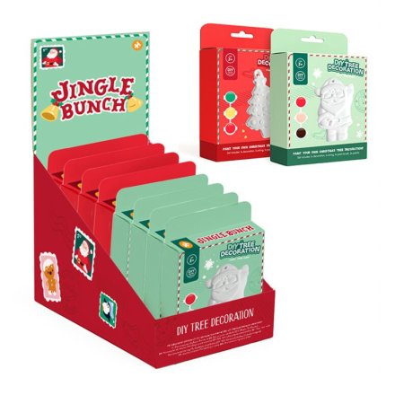 Jingle Bunch DIY Christmas Decoration, 9.5cm