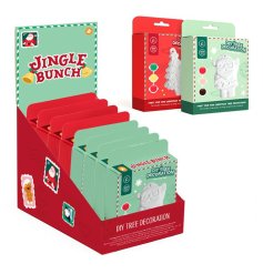 A great hands on activity for little ones over the Christmas period. An assortment of 2 Christmas unpainted tree