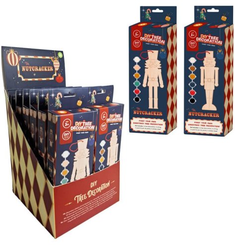 Craft your own festive magic with our DIY Christmas Nutcracker decoration kit!