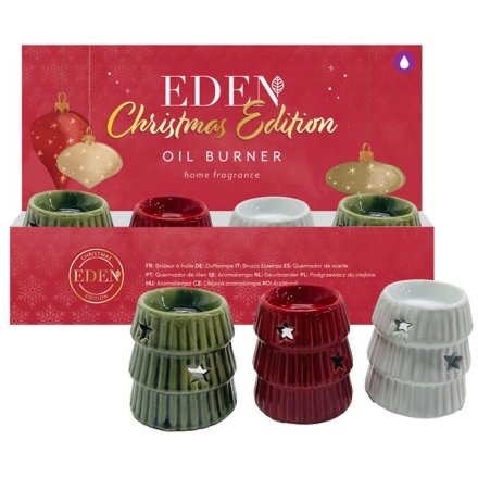 Eden Small Abstract Christmas Tree Oil Burner
