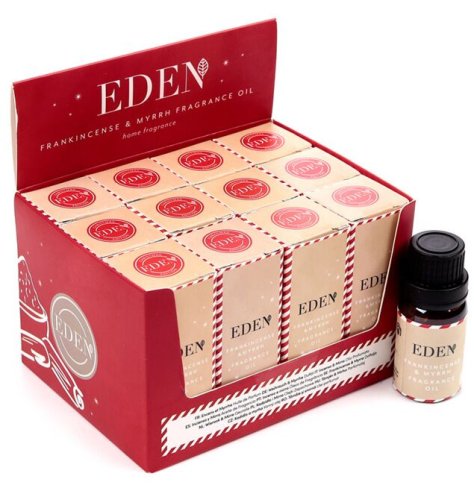 Transform your space with the captivating scent of Frankincense & Myrrh Eden Fragrance Oil.