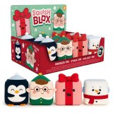 Get festive with the Squish Blox Jingle Bunch—a soft, squeezable memory foam plush perfect for holiday fun