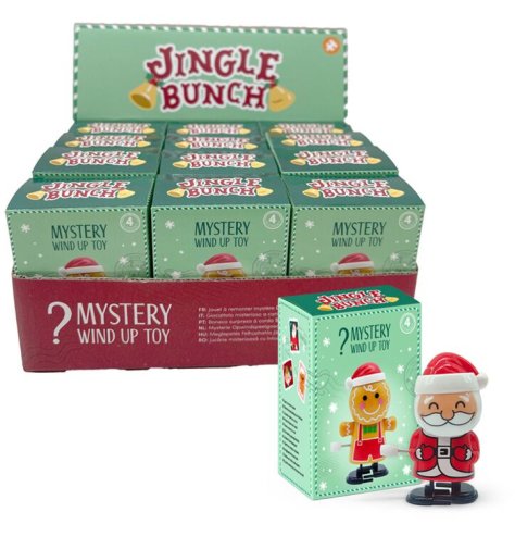 Discover holiday joy with the Mystery Jingle Bunch Christmas Wind-Up Toy Blind Box—unwrap festive fun!