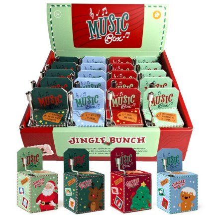 Jingle Bunch Xmas Music Box 