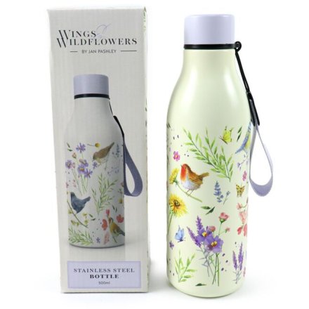 Jan Pashley Wings & Wildflowers Bottle, 24cm 