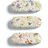 Protect your glasses in style with the Jan Pashley Wings & Wildflowers Glasses Case