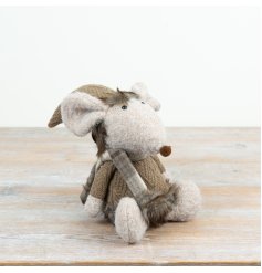 Adds a fun, playful alternative to traditional holiday figures.