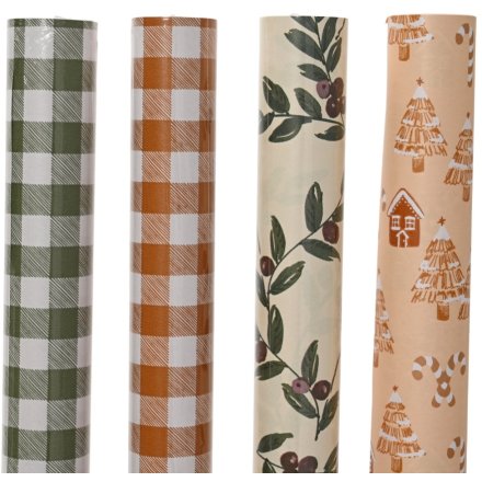 200cm Gift Wrap Roll, 4/A 