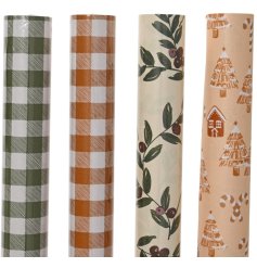 Trendy and elegant gift wrap for a perfect present finish.