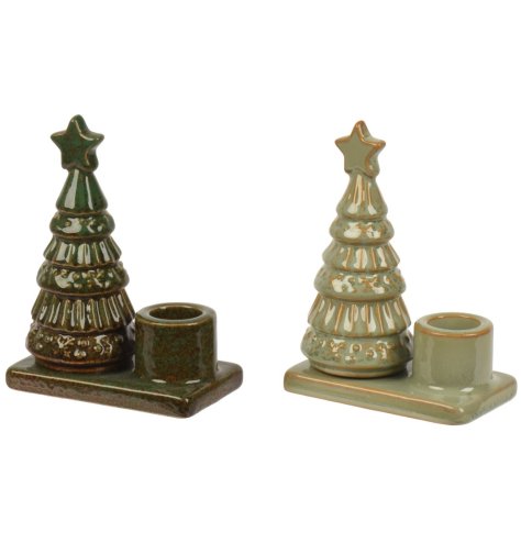 Enhance your home’s charm with this elegant Porcelain Tree Candleholder.