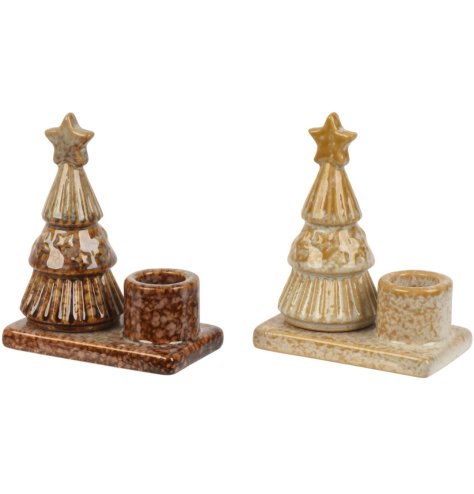 Bring charm to your room with the elegant Porcelain Tree Candleholder.
