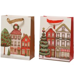 Give your gifts a sparkling glow with Paper Glitter House gift bags.