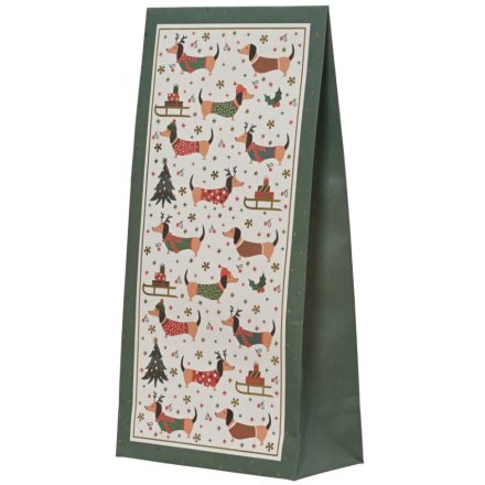 Wrap gifts with care using our adorable Dachshund-themed gift bag paper!