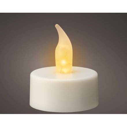 Set a warm, inviting mood with this battery-powered LED tealight.