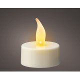 Create a warm, cozy ambiance with our battery-operated LED Tealight