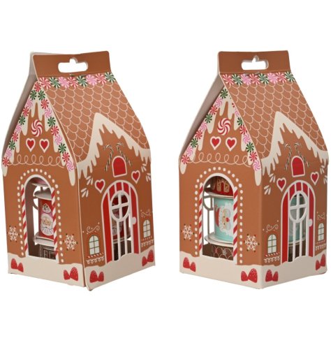 Enhance holiday crafts with our sturdy Polyester Gingerbread House Ribbon for a warm, festive touch.