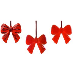 Enhance your crafts with our Bow Polystyrene Transparent Iris Glitter Trio for a sparkling finish.