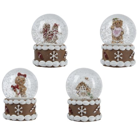Bring winter magic to your holiday décor with the Snowglobe Glass Round.