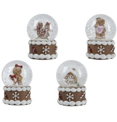 Bring winter magic to your holiday decor with the Snowglobe Glass Round.