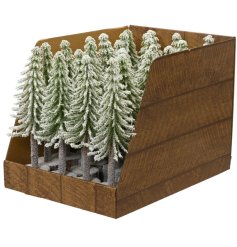 Add winter charm inside with our Mini Snowy Tree decoration.