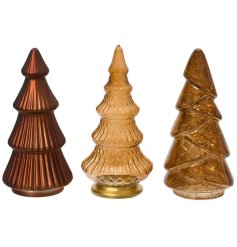 Tree Glass Antique: vintage charm with a matte finish and subtle tree bark texture.