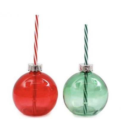 Baubles Drinking Cup, 10.6cm 