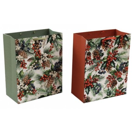 33cm Berries Gift Bag, 2/A 