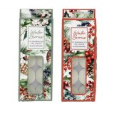 Brighten up your holidays with a set of 10 festive Xmas Berries tealight candles!