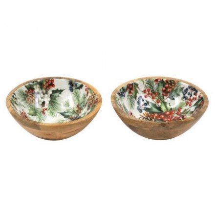 2/A Berry Enamel Bowl, 17.5cm 