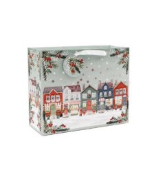 Celebrate the season with this festive Xmas Shops Gift Bag