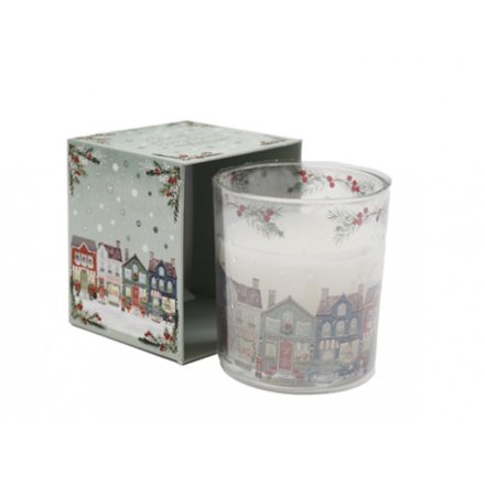 7.5cm Christmas Shops Candle