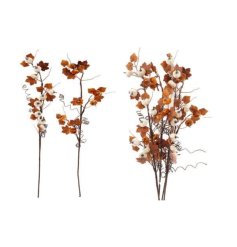 Bring cozy fall vibes home with this 67cm Pumpkin Branch decoration.