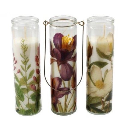 20cm Flower Tube Candle, 2/A 