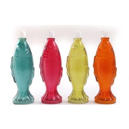 4/A Fish-Shaped Vase Bottle, 29cm