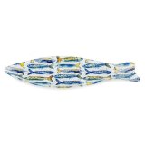 Serve in style with this Sardine Shape Glass Plate