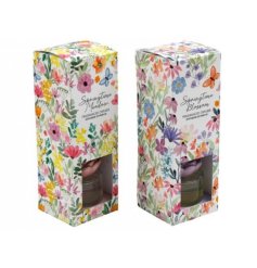 Enhance your space with the fresh scent of this spring-themed reed diffuser.