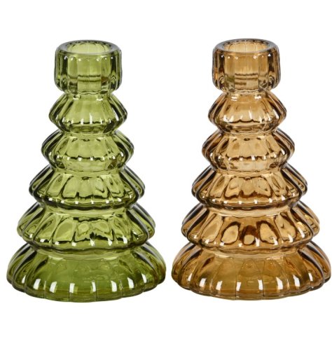 Bring modern charm to your space with the sleek Stick Candleholder Tree.