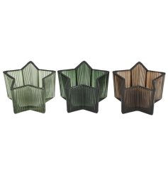 Add a warm, inviting glow with the charming Star design storm lamps