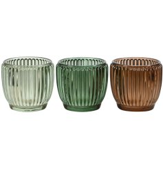 Add a classic glow with weather-resistant candle holders for indoor and outdoor use