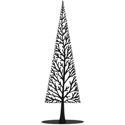 Black Iron Tree Decoration