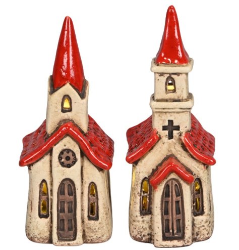 Light up your worship space with the versatile LED Church Lamp, featuring 2 assorted styles.