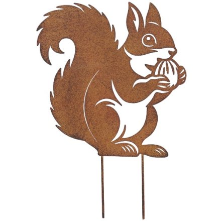 Squirrel Garden Stake