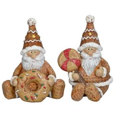 Bring holiday cheer to your space with our Santa Claus sitting decorations.