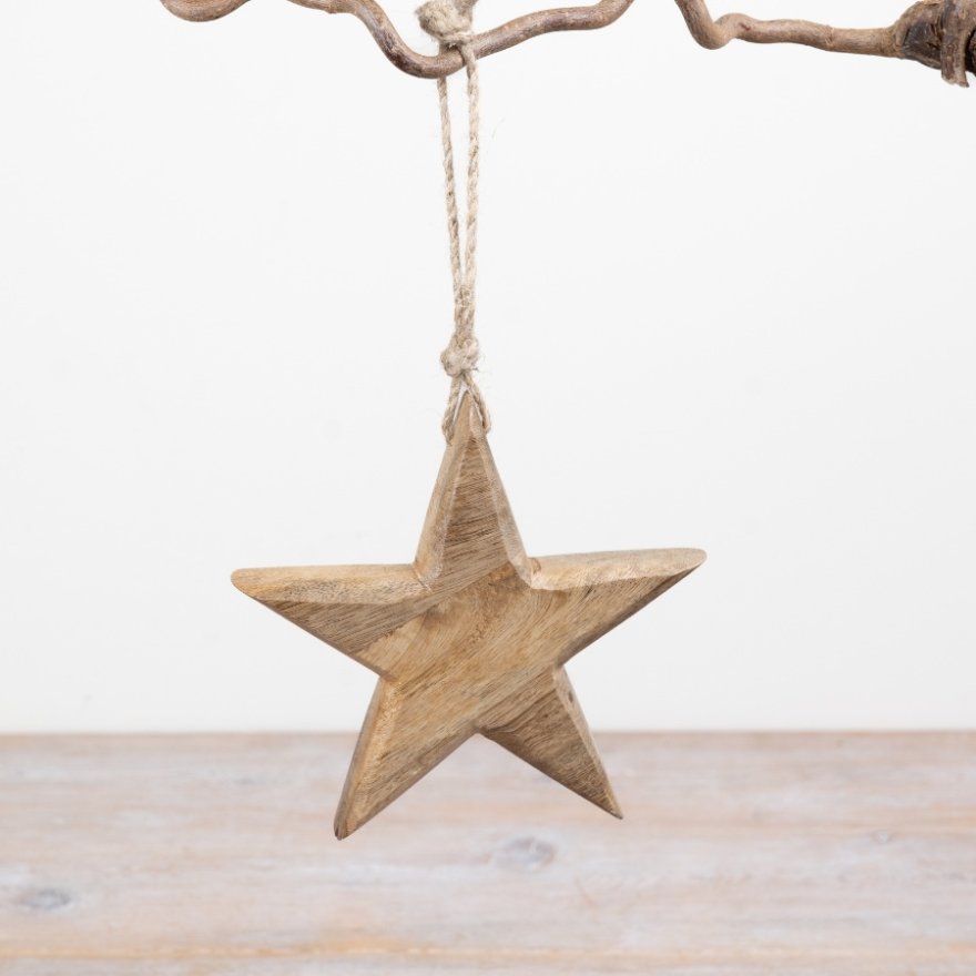 Chunky Star Hanger, 14cm